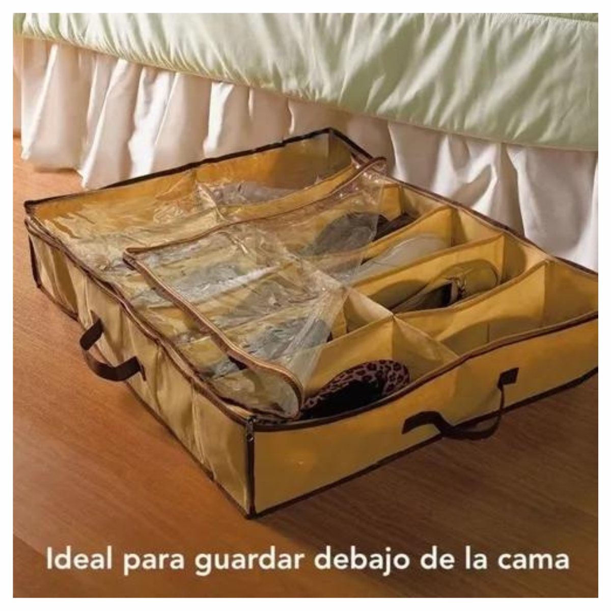 Guarda zapatos bajo cama — 12 pares