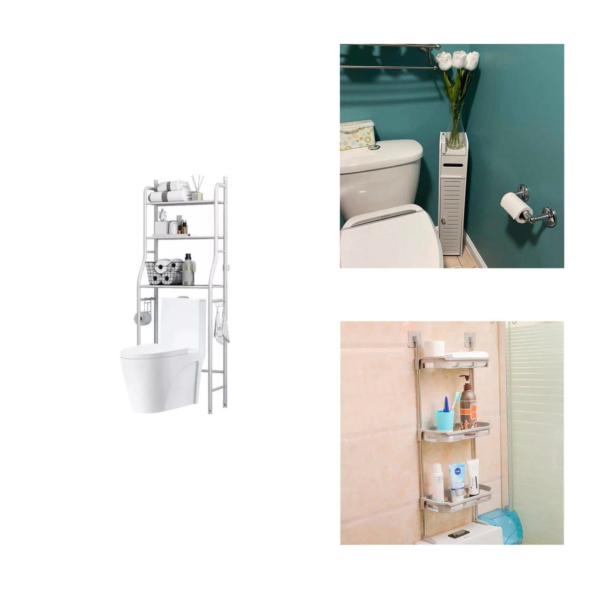 Pack Baño — 3 organizadores de baño en un despacho